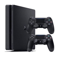 کنسول بازی سونی مدل PLAYSTATION SLIM 4 ظرفیت 500 گیگ دو دسته نسخه کپی خور ریجن اروپا (استوک)
