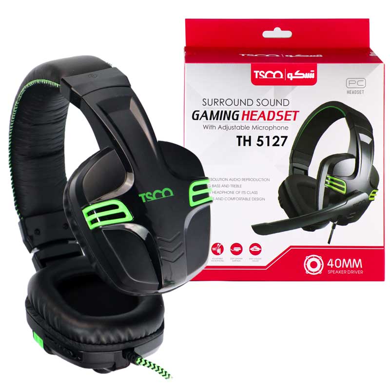 هدست گیمینگ تسکو مدل TSCO TH5127