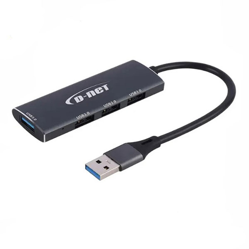 هاب 4 پورت USB 3.0 دی نت مدل DT-430