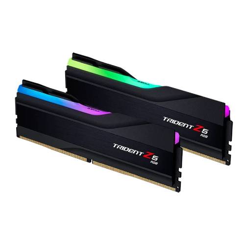 رم کامپیوتر جی اسکیل مدل GSKILL TRIDENT Z5 RGB DDR5 5200MHz CL40 32GB
