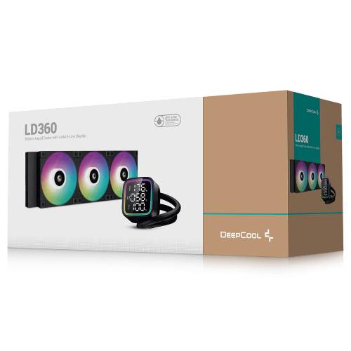 خنک کننده مایع پردازنده دیپ کول مدل DEEPCOOL LD360 ARGB