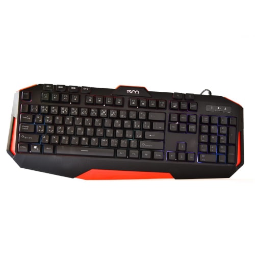 کیبورد و ماوس با سیم مدل TSCO GKM 8205